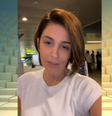 Leila Derbas em entrevista para a TV Globo  Foto: Reprodução/TV Globo