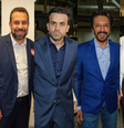 Candidatos à Prefeitura de São Paulo, em ordem alfabética: Datena (PSDB), Guilherme Boulos (PSOL), Pablo Marçal (PRTB), Ricardo Nunes (MDB) e Tabata Amaral (PSB)  Foto: Globo/Bob Paulino