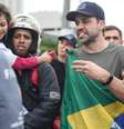 Pablo Marçal em caminhada durante o último dia de campanha nas ruas  Foto: Werther Santana/Estadão / Estadão