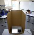 Urna eletrônica usada em votação nas eleições brasileiras  Foto: REUTERS/Adriano Machado