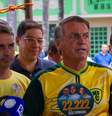 Jair Bolsonaro vota em escola na vila militar, no Rio de Janeiro  Foto: LUIZ GOMES/FOTOARENA/FOTOARENA/ESTADÃO CONTEÚDO