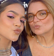 Mel Maia ao lado da mãe, Debora Maia  Foto: Reprodução/Redes Sociais 