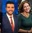 José Luiz Datena, Matheus Ribeiro, Cristina Graeml e Mauro Tramonte: popularidade na TV foi testada nas urnas  Foto: Reproduções