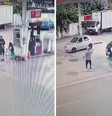 A morte foi registrada por uma câmera de segurança  Foto: Reprodução