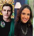 Lucas Pavanato, Ana Carolina Oliveira e Carlos Bolsonaro  Foto: @instagram | Estadão Conteúdo
