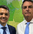 Marcelo Ustra e Jair Bolsonaro  Foto: Reprodução