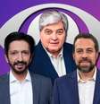 Caso volte ao 'Brasil Urgente', Datena terá a missão de entrevistar (e questionar) o próximo prefeito de SP, seja Ricardo Nunes ou Guilherme Boulos, seus ex-adversários na eleição  Foto: Fotomontagem: Sala de TV