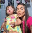 Tays Reis e a filha, Pietra, de 2 anos   Foto: Reprodução/Instagram/@taysreis