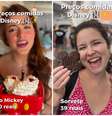 Influenciadores revelam valores de algumas comidas de parques da Disney  Foto: Reprodução/Instagram