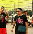MCs Kauanzinho da Baixada, Léo Melo e LZ em cena do clipe Chega de Opressão, gravado na Baixada Santista.  Foto: Divulgação