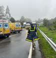 Engavetamento na Rodovia BR-277, em Balsa Nova  Foto: Divulgação/PRF Paraná