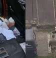 Explosivos foram encontrados em dois veículos em Santa Cruz, no Rio de Janeiro  Foto: Reprodução/TV Globo