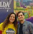 Entrevista com Romina Whitlock no estande da Nintendo  Foto: AvcF / Reprodução