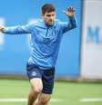 Foto: Lucas Uebel/Grêmio FBPA - Legenda: Kannemann durante treino do Grêmio / Jogada10