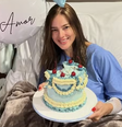 Vera Viel passou o aniversário no hospital após cirurgia para retirada de tumor  Foto: Reprodução/Instagram