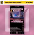 Publicação engana ao usar captura de tela fora de contexto, sugerindo que teria havido fraude na disputa que elegeu Lula (PT) presidente  Foto: Reprodução/Projeto Comprova