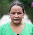 Mãe de 14 filhos, Maria Benedita se queixa da educação na zona rural de Melgaço  Foto: Felix Lima/BBC / BBC News Brasil