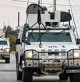 Veículos da Unifil em deslocamento no sul do Líbano  Foto: ANSA / Ansa - Brasil
