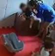 Bebê é mordida por uma professora em uma escola em Uberlândia (MG)  Foto: Reprodução/TV Integração