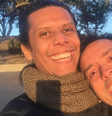 Wendell (esquerda) e Rodrigo (direita) também trabalharam juntos no "Zorra Total"  Foto: Reprodução: Instagram/rodrigoonie/wbendelack