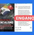 Ao acusar supostos “planos de controle e manipulação”, a postagem alimenta uma teoria da conspiração.  Foto: Reprodução/Instagram / Estadão
