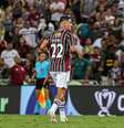 -  Foto: Marcelo Gonçalves/Fluminense - Legenda: Gabriel Pires está fora dos planos do Fluminense e segue sem atuar na temporada / Jogada10