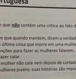 Questão de concurso no RJ é anulada por conteúdo machista: ‘Mulher fala demais’  Foto: Reprodução/Instagram