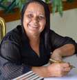 “Escrever para dar voz à minha luta, transformando experiências em mensagens de esperança e superação”, diz Maria Auxiliadora.  Foto: Arquivo pessoal