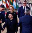 Volodymyr Zelenskiy em Bruxelas
 17/10/2024   REUTERS/Johanna Geron  Foto: Reuters