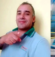 Motorista de ônibus assassinado (à esquerda); Câmera flagrou ação de Calixto (à direita)  Foto: Reprodução/TN