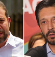 Os candidatos Guilherme Boulos (PSOL) e Ricardo Nunes (MDB)  Foto: Estadão Conteúdo/Montagem