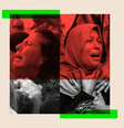 Ilustração de pessoas chorando em conflitos do Oriente Médio  Foto: BBC News Brasil