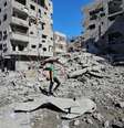Imagens de Gaza em meio a ataques de Israel   Foto: REUTERS/Abdul Karim Farid