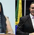 Janad Valcari e Eduardo Siqueira Campos, candidatos à prefeitura de Palmas  Foto: Divulgação/Assembleia Legislativa TO e Marcos Oliveira/Agência Senado / Estadão
