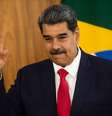 O ditador da Venezuela, Nicolás Maduro, em visita ao Planalto  Foto: Marcelo Camargo/Agência Brasil / Estadão