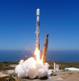 O primeiro satélite do Senegal pegou carona em um lançamento da SpaceX em agosto  Foto: SpaceX / BBC News Brasil