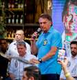 Jair Bolsonaro em agenda de Ricardo Nunes  Foto:  ALOISIO MAURICIO/FOTOARENA / Estadão