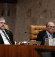 Os ministros Dias Toffoli e Gilmar Mendes, do Supremo Tribunal Federal (STF)  Foto: Wilton Junior/Estadão / Estadão