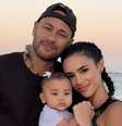 Bruna Biancardi e Neymar com a filha, Mavie  Foto: Reprodução/ Instagram / Márcia Piovesan