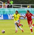  Foto: Leto Ribas/CBF - Legenda: Brasil 0x0 Polônia, pela Copa do Mundo Feminina Sub-17 / Jogada10