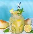 Suco de melão com limão  Foto: Rimma Bondarenko | Shutterstock / Portal EdiCase