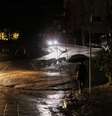Vista de trecho da Rua Luminárias com queda da energia elétrica após a forte chuva que atingiu a cidade de São Paulo, no bairro da Vila Madalena, na zona oeste de São Paulo, na noite desta quarta-feira, 23 de outubro de 2024.  Foto: DANIEL TEIXEIRA/ESTADÃO CONTEÚDO