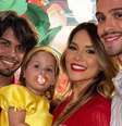 Zé Felipe, Flor, VIrginia e João Guilherme  Foto: Reprodução/Instagram / Márcia Piovesan