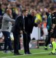 Mourinho e Turpin.   Foto: Burak Kara/Getty Images / Esporte News Mundo