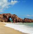 Praias de Jericoacoara são conhecidas mundialmente por visual paradisíaco  Foto: Anderps /Wikimedia Commons