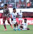 Com o resultado, os dois times seguem fora da zona de rebaixamento nessa reta final do Brasileirão.  Foto: Divulgação/Flickr do Fluminense / Esporte News Mundo