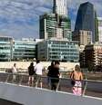 Puerto Madero, centro comercial e financeiro de Buenos Aires, onde também pode ser visto um prédio do Banco da China  Foto: DW / Deutsche Welle