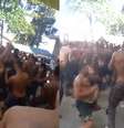 Imagens mostram militares dançando ao som de funk; alguns consumiam bebida alcoólica  Foto: Reprodução/X