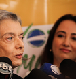 A presidente do Tribunal Superior Eleitoral (TSE), ministra Cármen Lúcia, votou na manhã deste domingo, 27, no Colégio Santo Agostinho, zona sul de Belo Horizonte.  Foto: TAYNARA BARBOSA/ESTADÃO CONTEÚDO