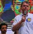 Tarcísio participou intensamente da campanha de Ricardo Nunes  Foto: Divulgação / BBC News Brasil